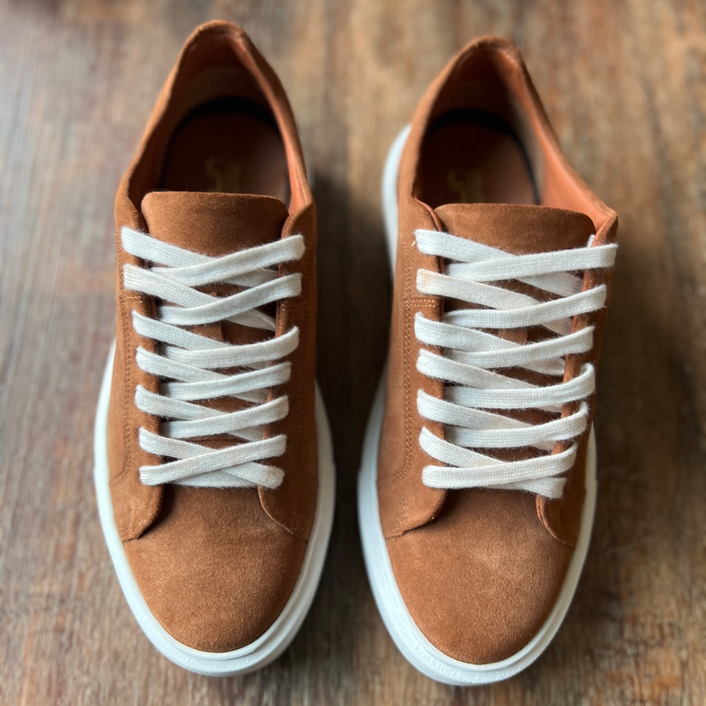 Handmade Suede Sneakers